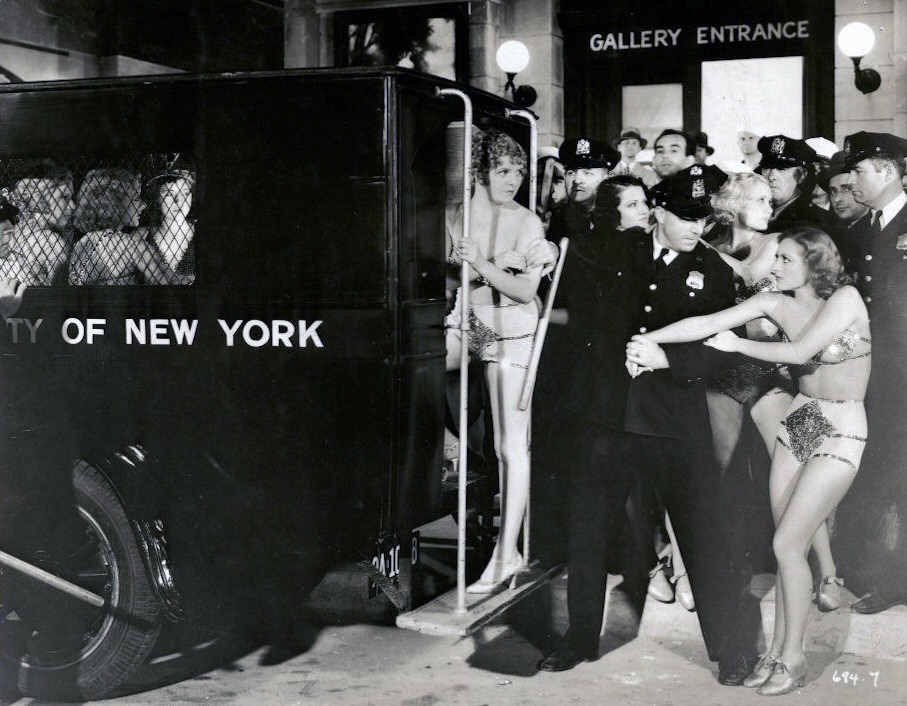 1933. 'Dancing Lady' film still.