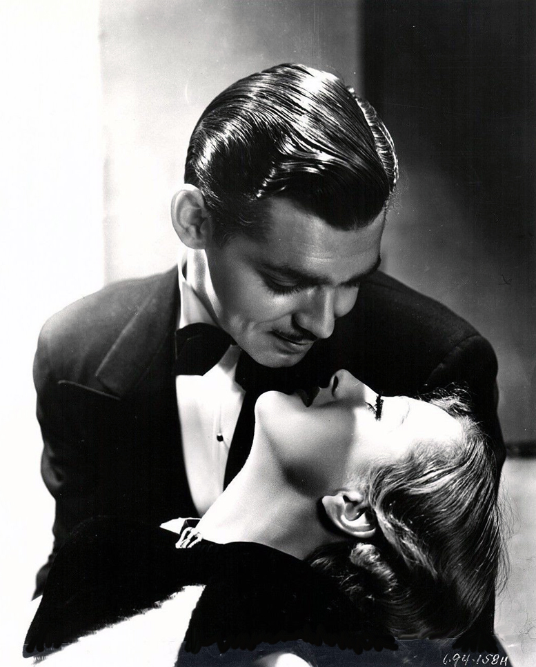 1933. 'Dancing Lady.' Publicity with Clark Gable.