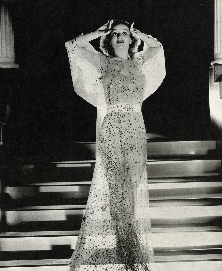 1933. Publicity for 'Dancing Lady' by Hurrell.
