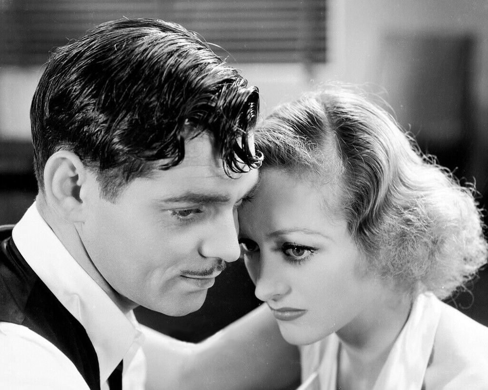 1933. 'Dancing Lady.' With Clark Gable.