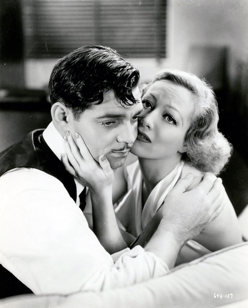 1933. 'Dancing Lady.' With Clark Gable.