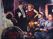 'Dancing Lady' lobby card