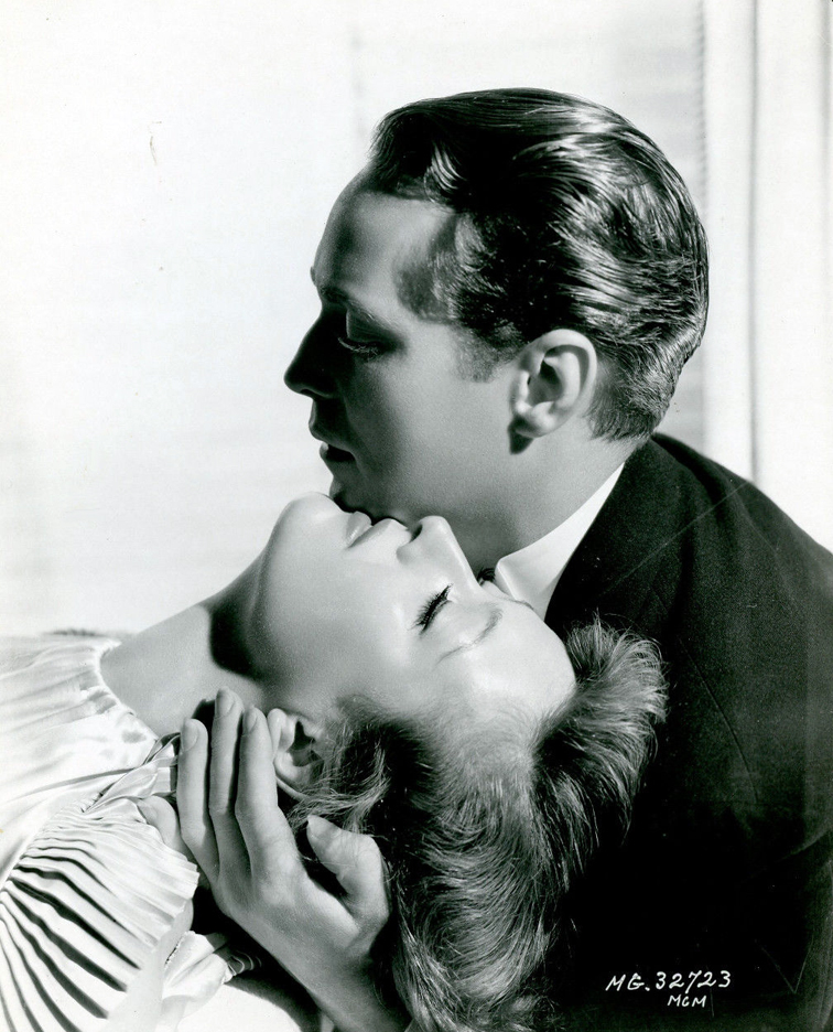 1933. With Franchot Tone. Shot by Hurrell.