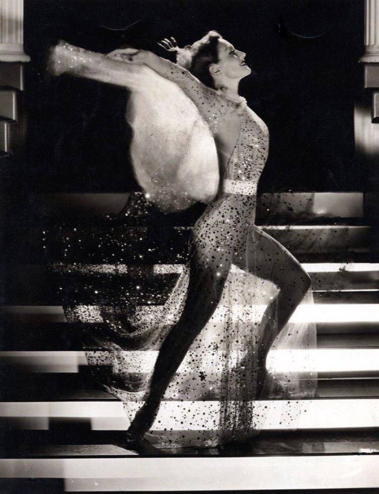 1933 publicity for 'Dancing Lady' by Hurrell.