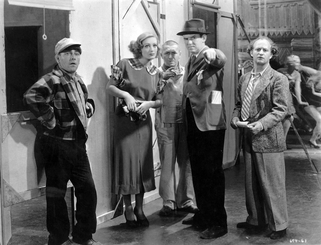 1933. 'Dancing Lady.' With Ted Healy and His Stooges.