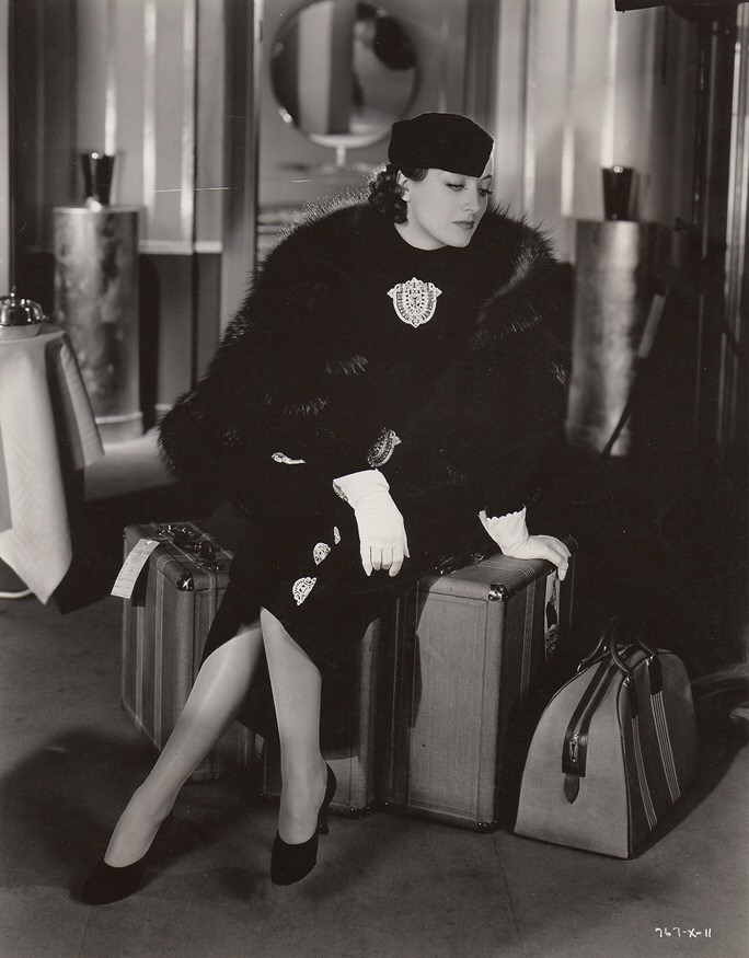 1934 publicity for 'Chained' shot by Russell Ball.