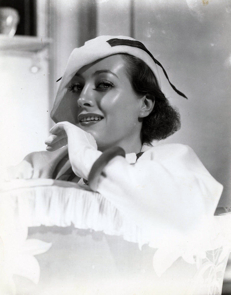 1934. Publicity for 'Sadie McKee' shot by Hurrell.