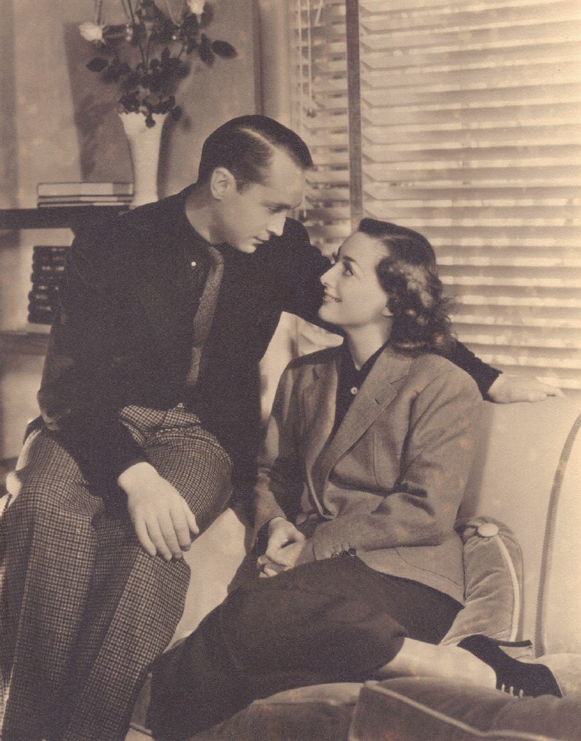 1936. At home with Joan and Franchot, shot by Hurrell.