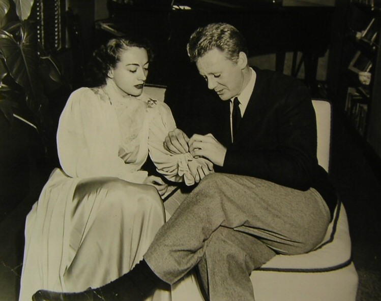 Circa 1935 with Van Johnson.