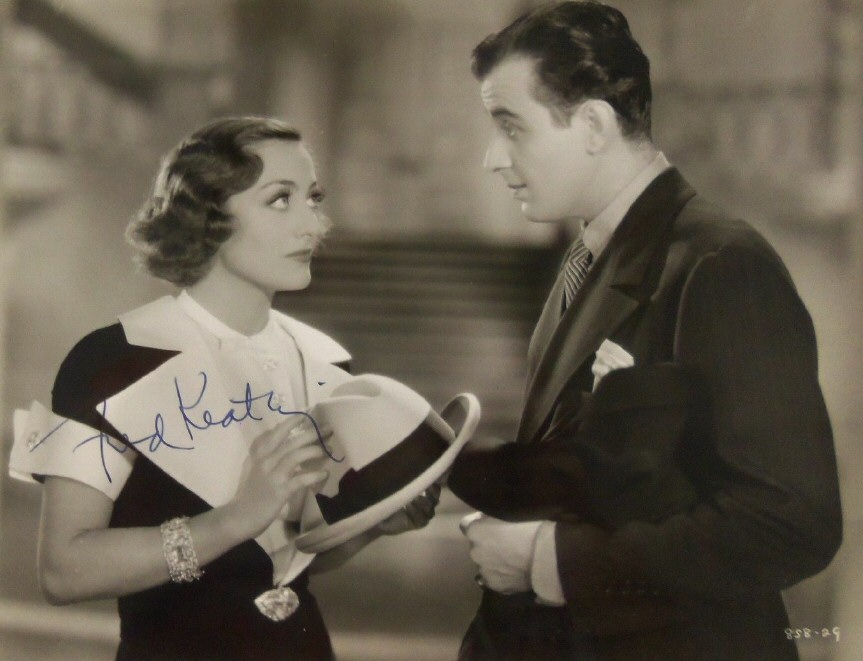 1935. 'I Live My Life.' With Fred Keating.