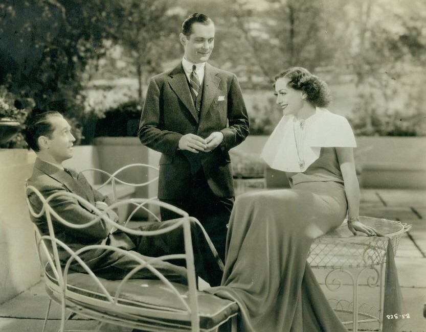 1935. 'No More Ladies.' With Franchot Tone, left, and Robert Montgomery.