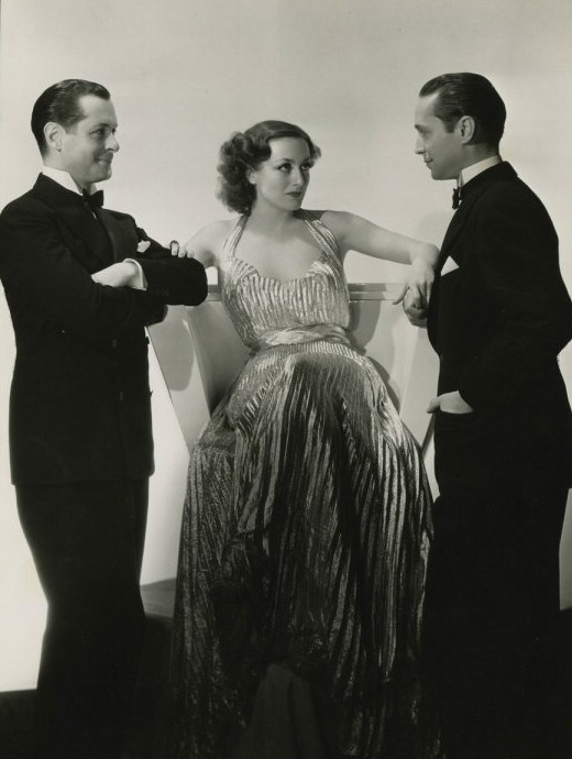 1935. 'No More Ladies.' With Robert Montgomery and Franchot Tone.