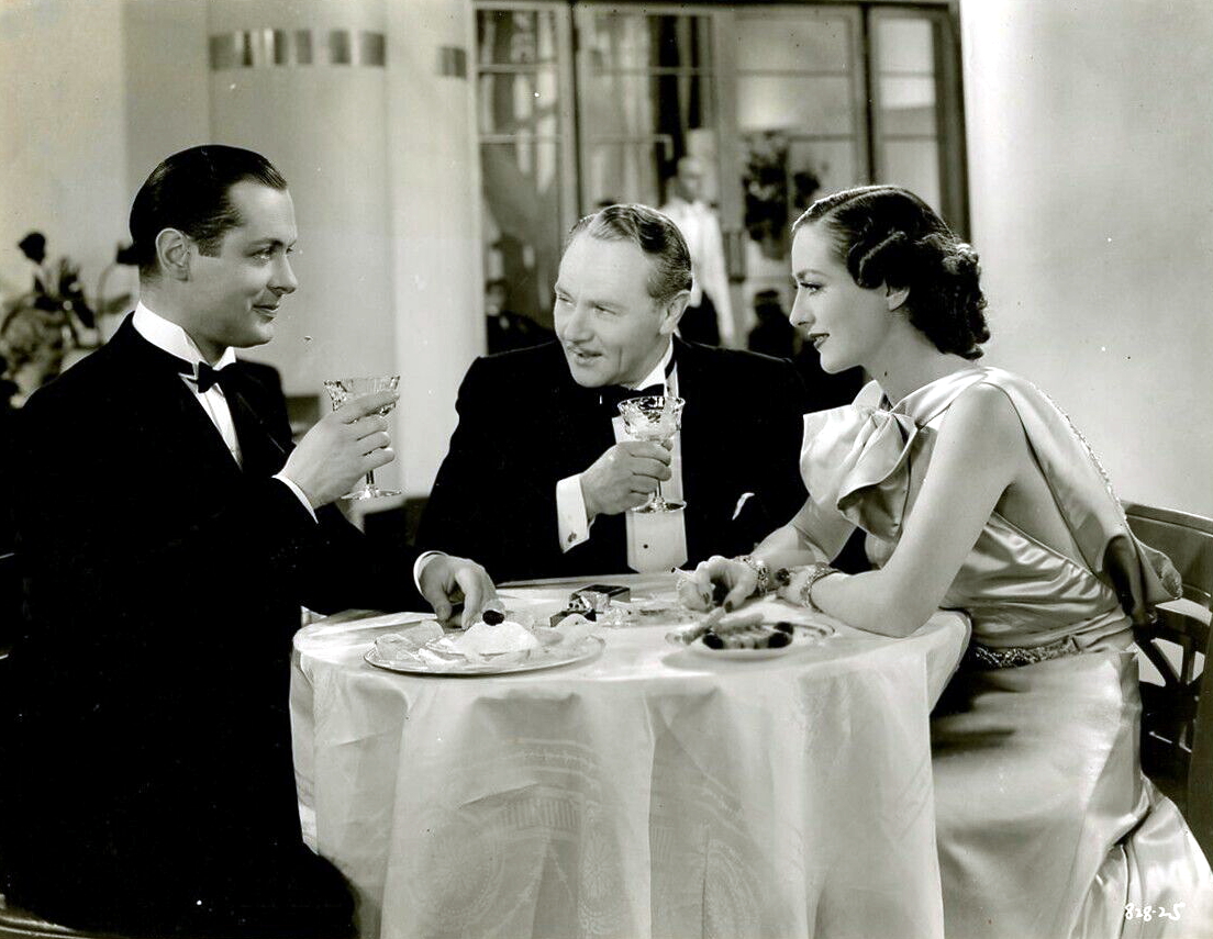 1935. 'No More Ladies.' With Robert Montgomery and Charles Ruggles.