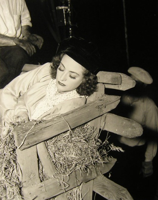 1936. On the set of 'Love on the Run.'