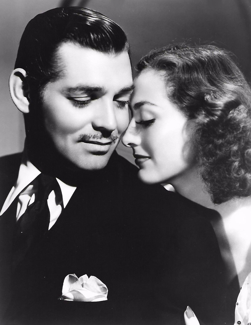 1936. 'Love on the Run' publicity with Clark Gable.