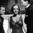 1937. 'The Bride Wore Red.' With Robert Young (left) and Franchot Tone.