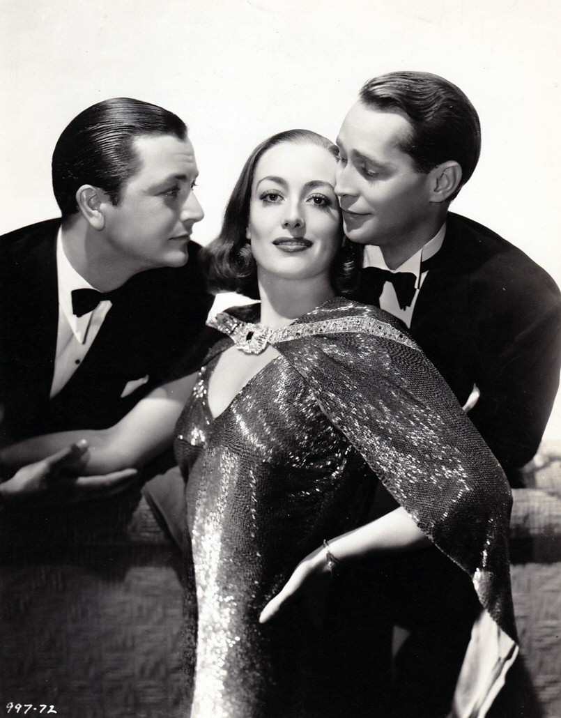 1937. 'The Bride Wore Red.' With Robert Young, left, and Franchot Tone.