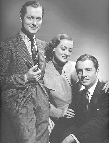 With Robert Montgomery and William Powell.