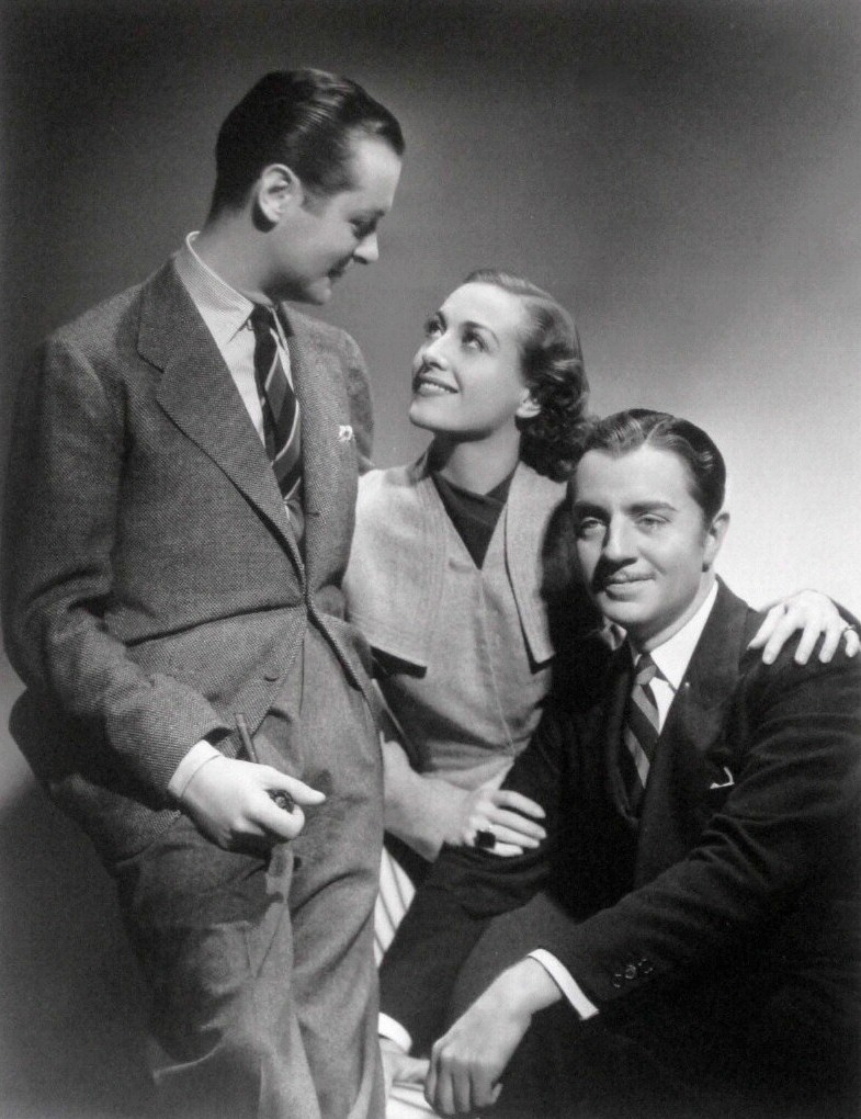 1937. 'The Last of Mrs. Cheyney.' With Robert Montgomery and William Powell.