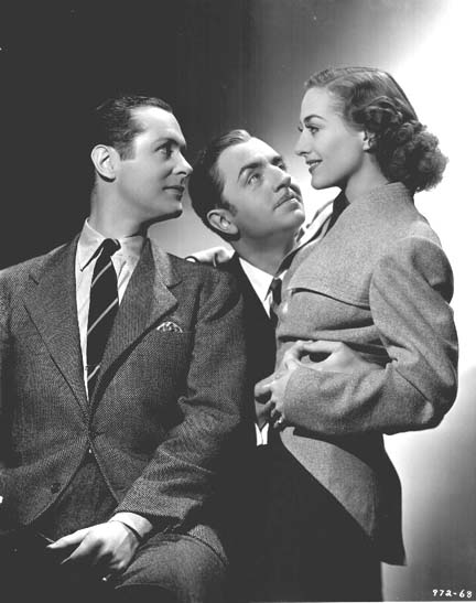 With Robert Montgomery and William Powell.
