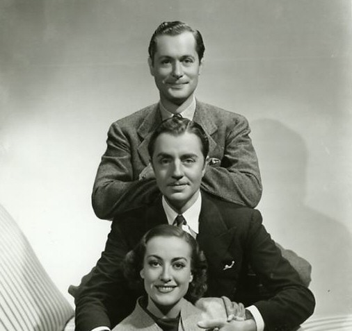 With Robert Montgomery and William Powell.