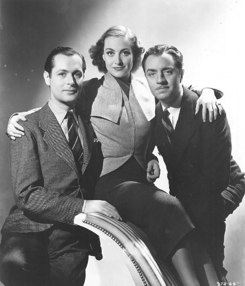 1937. 'The Last of Mrs. Cheyney.' With Robert Montgomery and William Powell.