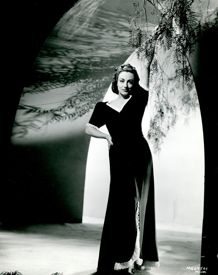 1938. Publicity with gown by Adrian.