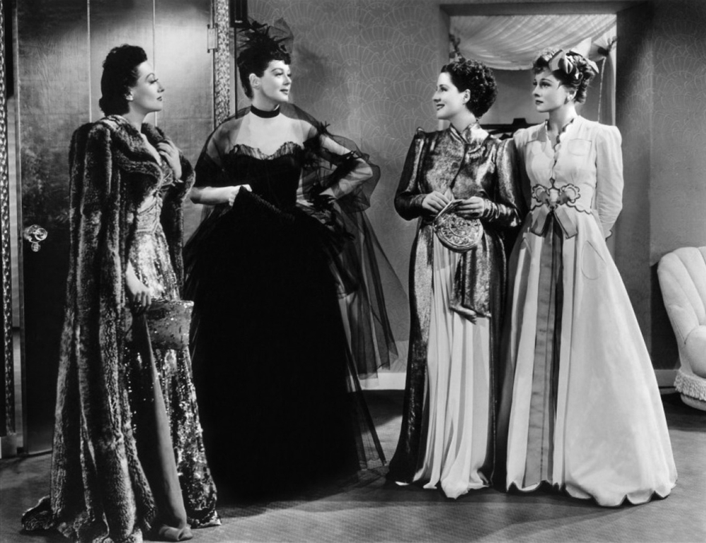 1939. 'The Women.' With Rosalind Russell, Norma Shearer, Joan Fontaine.