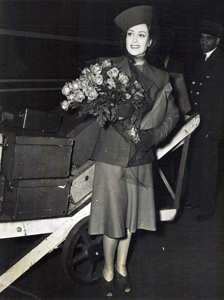 April 1940 at Grand Central Station.