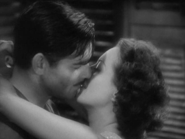 1940. 'Strange Cargo.' With Clark Gable.