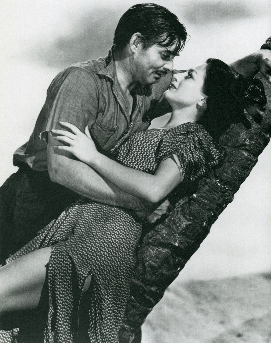 1940. Publicity for 'Strange Cargo' shot by Willinger. With Clark Gable.