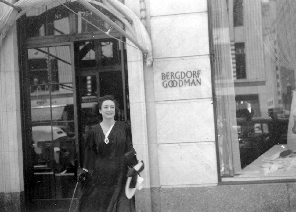 Circa 1941. At Bergdorf Goodman in NYC.