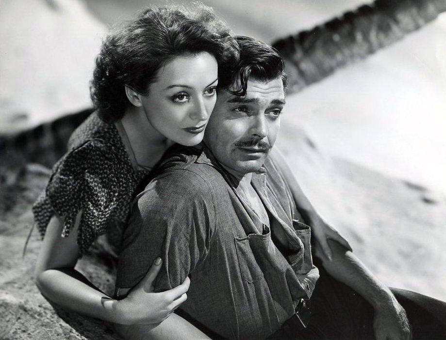 1940. 'Strange Cargo.' With Clark Gable.