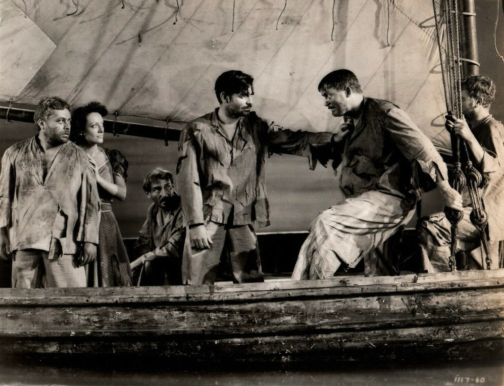 1940. 'Strange Cargo' film still.