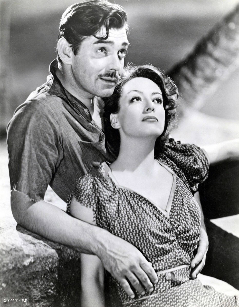 1940. 'Strange Cargo.' With Clark Gable.