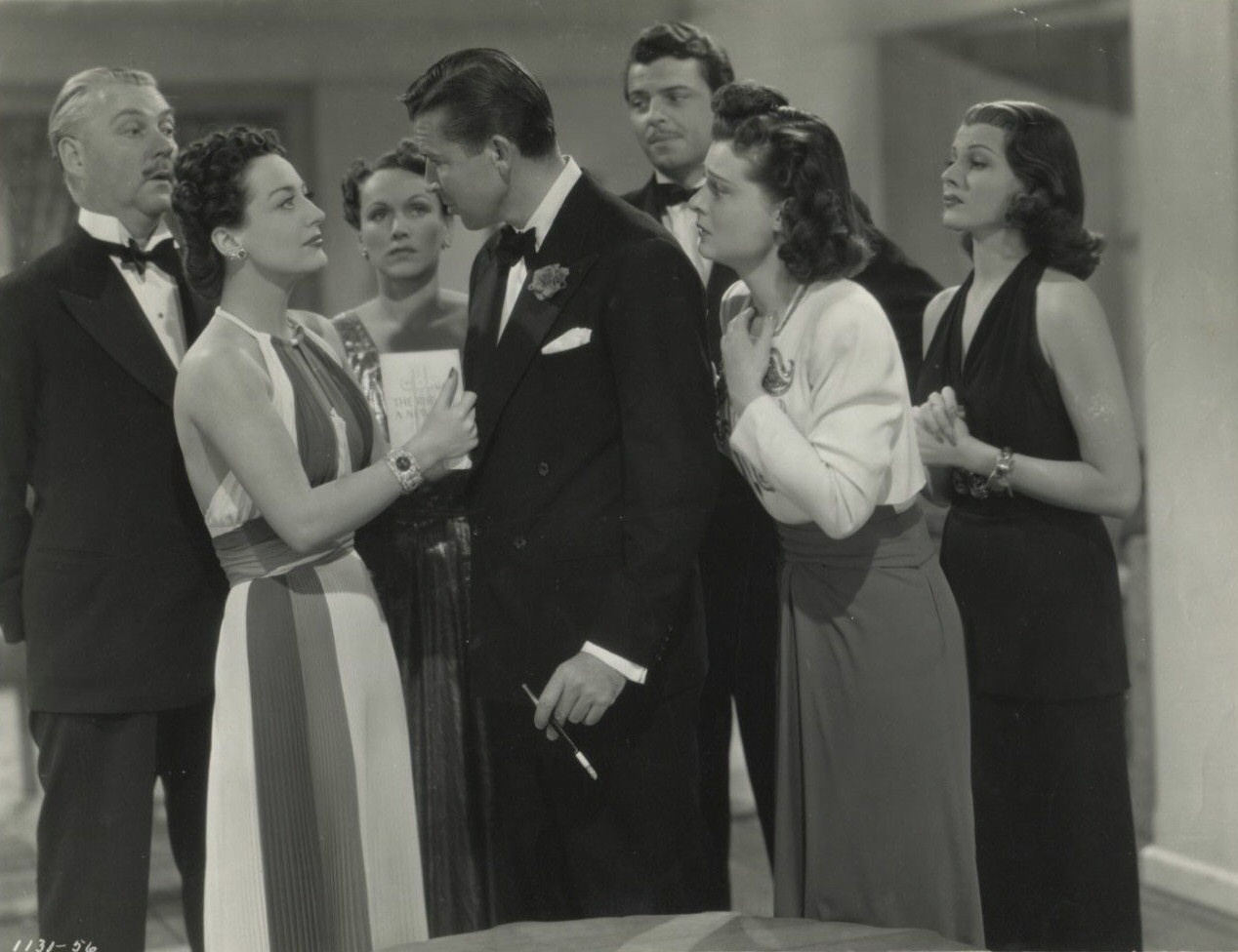 1940. 'Susan and God' film still. Rita Hayworth at right.