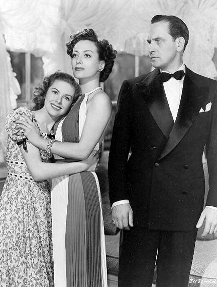 With Rita Quigley and Fredric March.