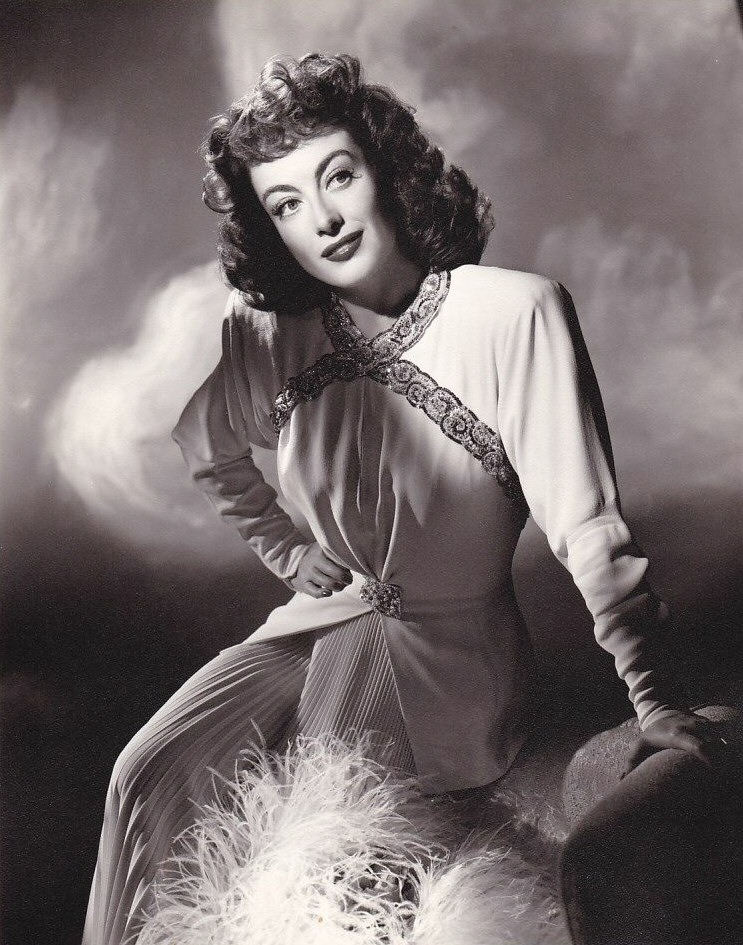 1945. Publicity for 'Mildred Pierce' shot by Bert Six.