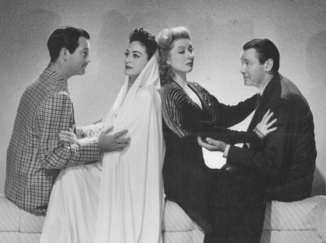 1941. 'When Ladies Meet.' With Robert Taylor, Greer Garson, Herbert Marshall. (Thanks to Susanne.)