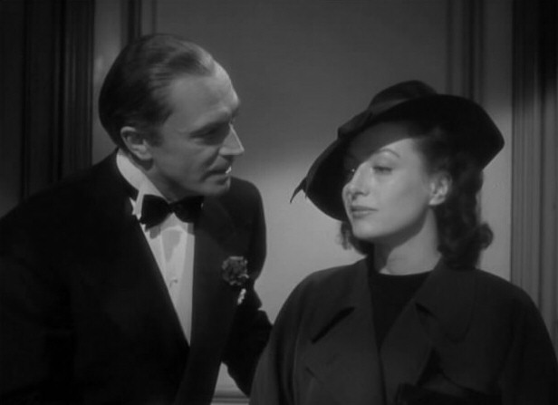 1941. Screen shot from 'A Woman's Face' with Conrad Veidt.