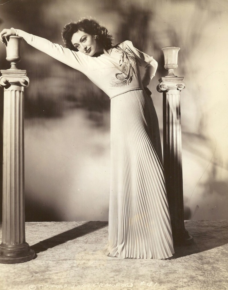 1942. Publicity for 'They All Kissed the Bride.'
