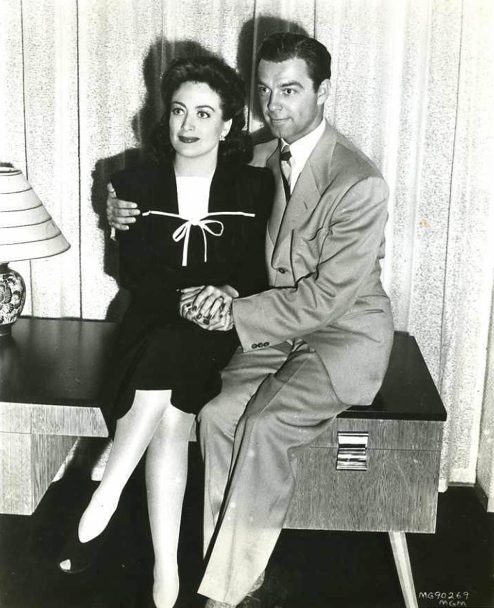 1942. With new husband Phillip Terry.