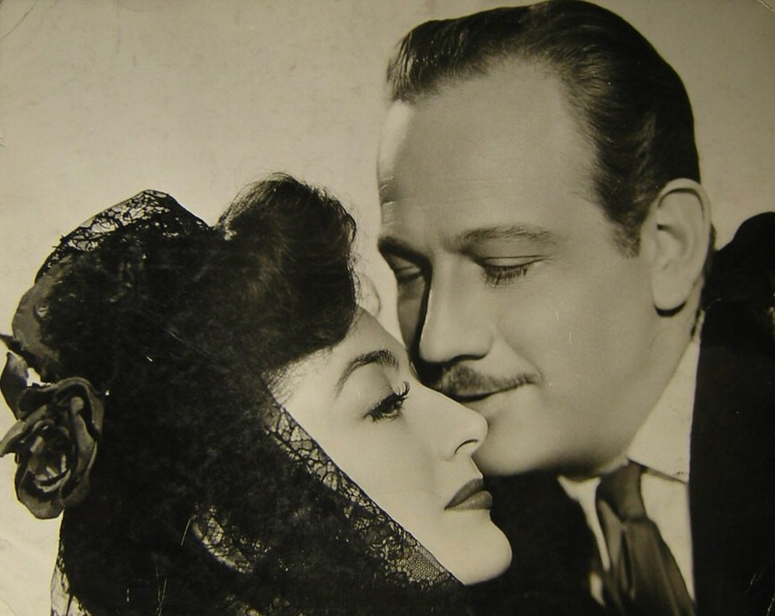 1942. 'They All Kissed the Bride.' With Melvyn Douglas.