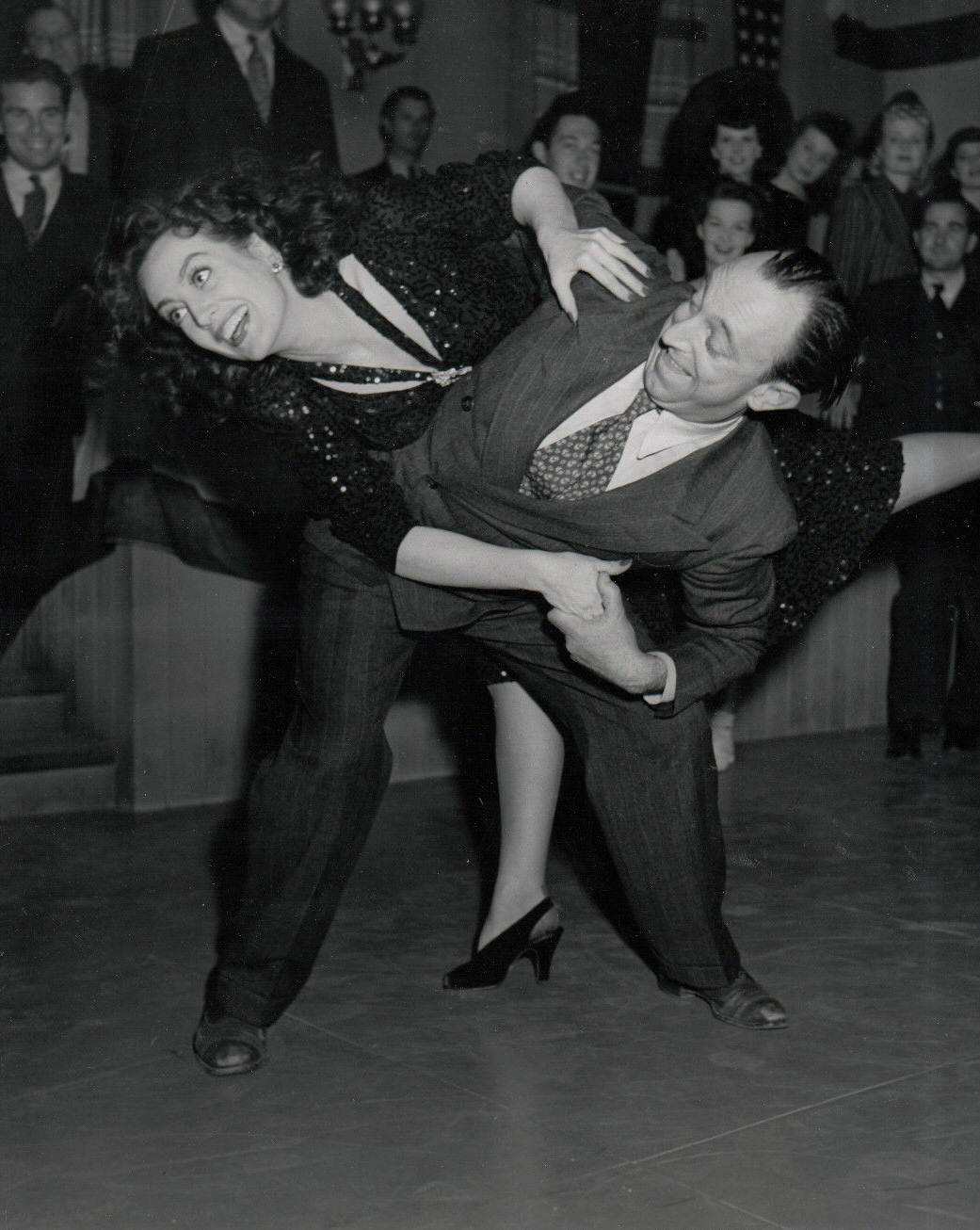 1942. 'They All Kissed the Bride.' Jitterbugging with Allen Jenkins.