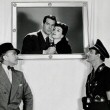 Conrad Veidt and Basil Rathbone with Joan/MacMurray photo.
