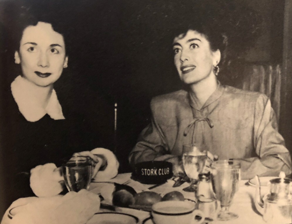1945. With Dorothy Kilgallen at the Stork Club. (Thanks to Vincent Estrada.)