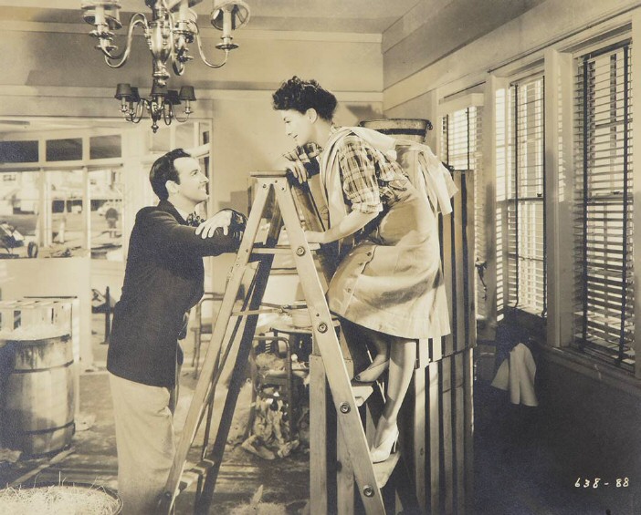 1945. 'Mildred Pierce.' With Zachary Scott.