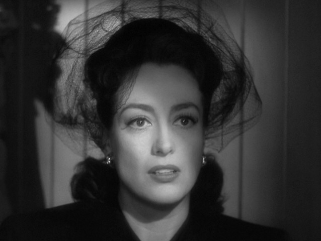 1945. Screen shot from 'Mildred Pierce.'