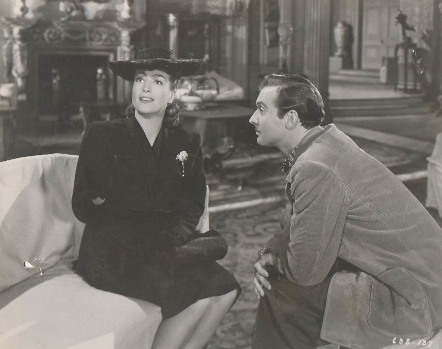 1945. 'Mildred Pierce.' With Zachary Scott.