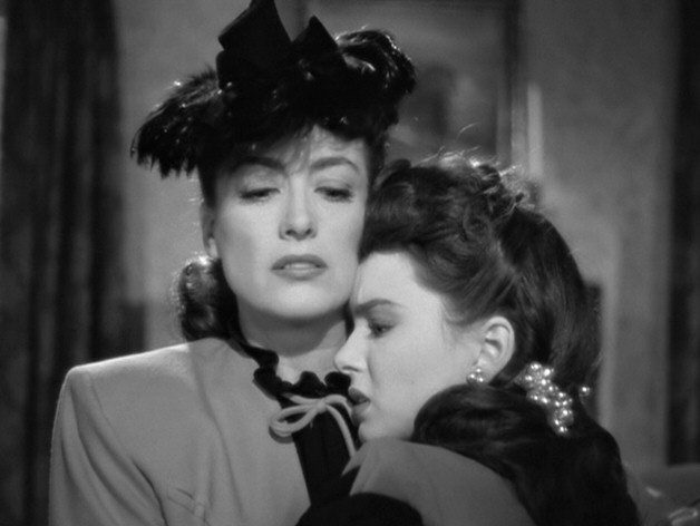 1945 screen shot from 'Mildred Pierce,' with Ann Blyth.